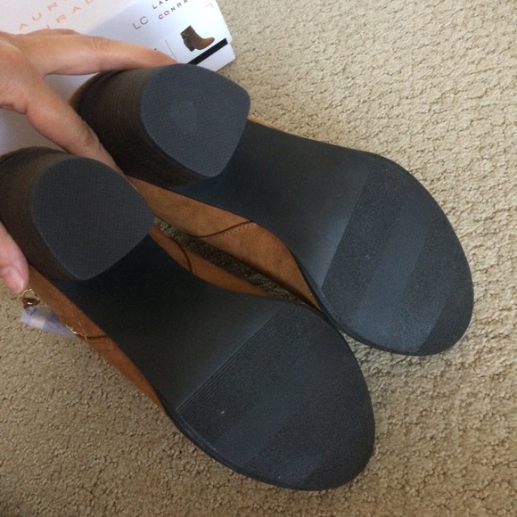 Lauren Conrad cognac tassel booties - Picture 5 of 6